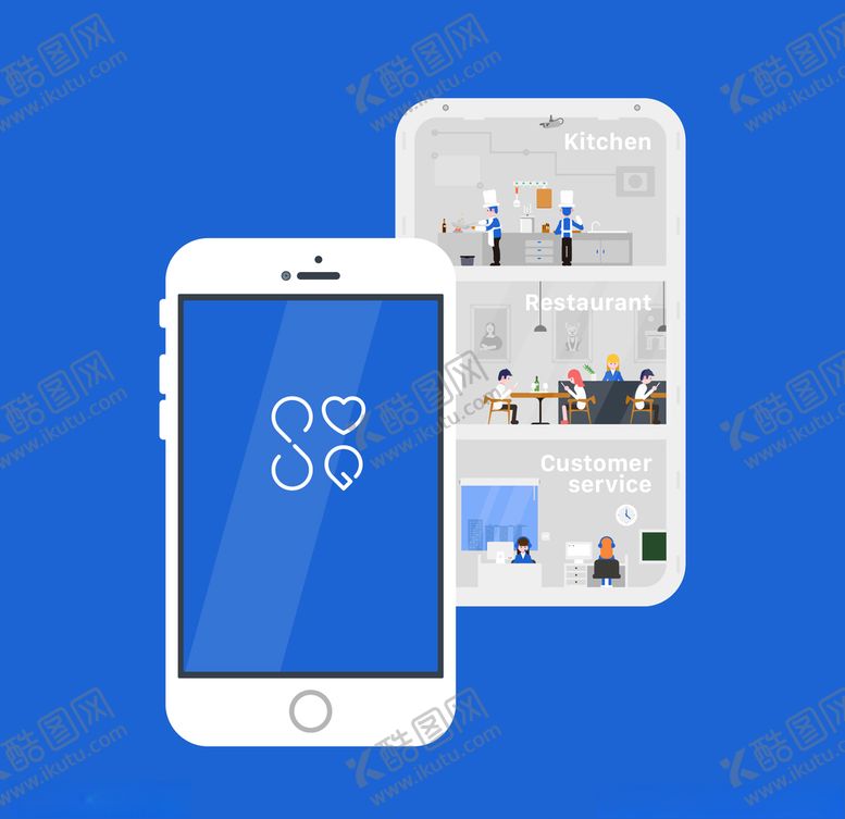 编号：37874710101246398161【酷图网】源文件下载-城市生活手机创意插画