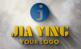 logo样机金属LOGO商标LOGO墙效果