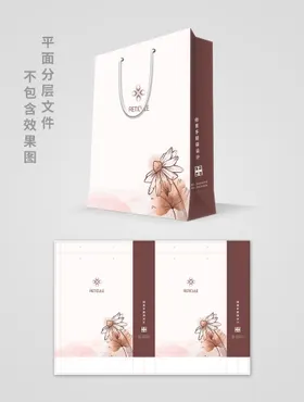 手提袋地产教育机构子时尚金融