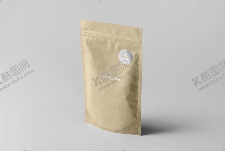 编号：15009011011722021554【酷图网】源文件下载-零食袋效果图包装样机