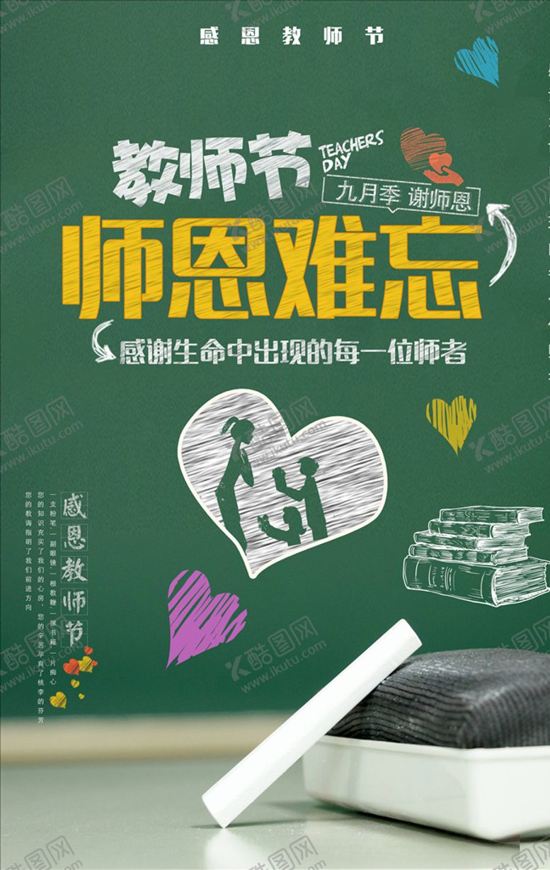 编号：77837205100921551775【酷图网】源文件下载-教师节海报