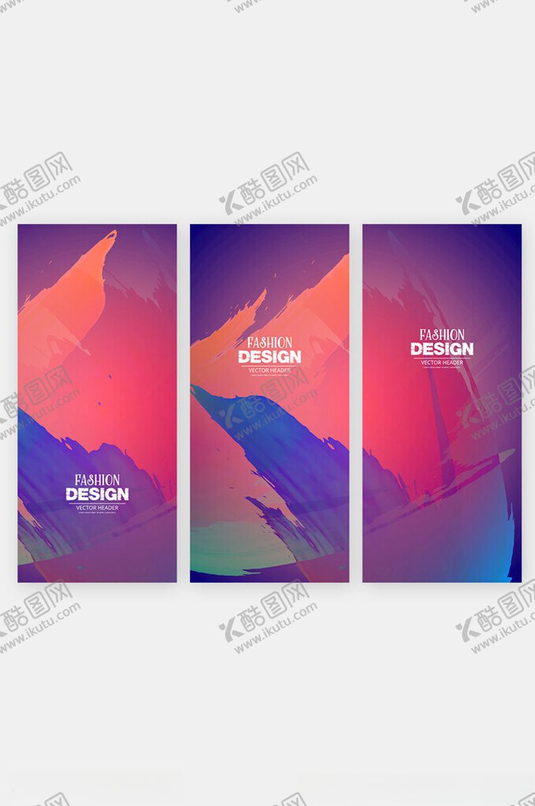编号：26410702270502166911【酷图网】源文件下载-扁平风彩色背景banner