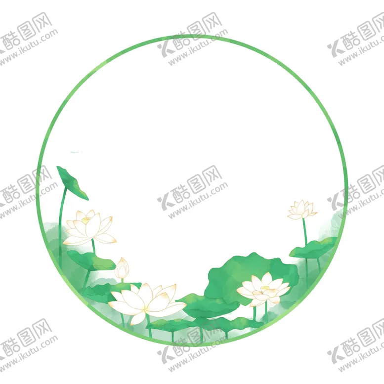 编号：19956704171000465139【酷图网】源文件下载-荷花元素