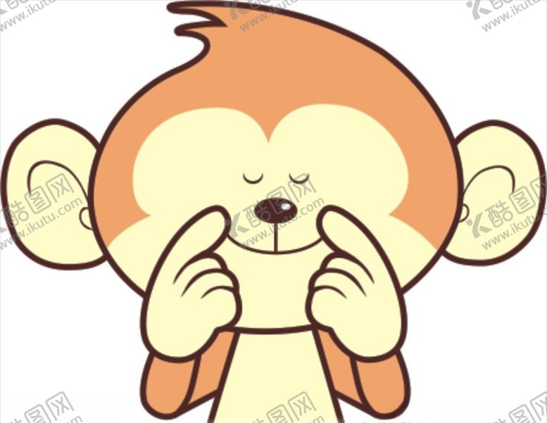 编号：34498407042349198798【酷图网】源文件下载-卡通小猴