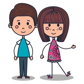 可爱小孩