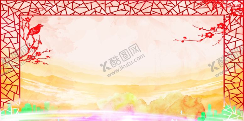 编号：99312607060739048724【酷图网】源文件下载-新年背景