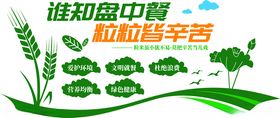 节约粮食文化墙