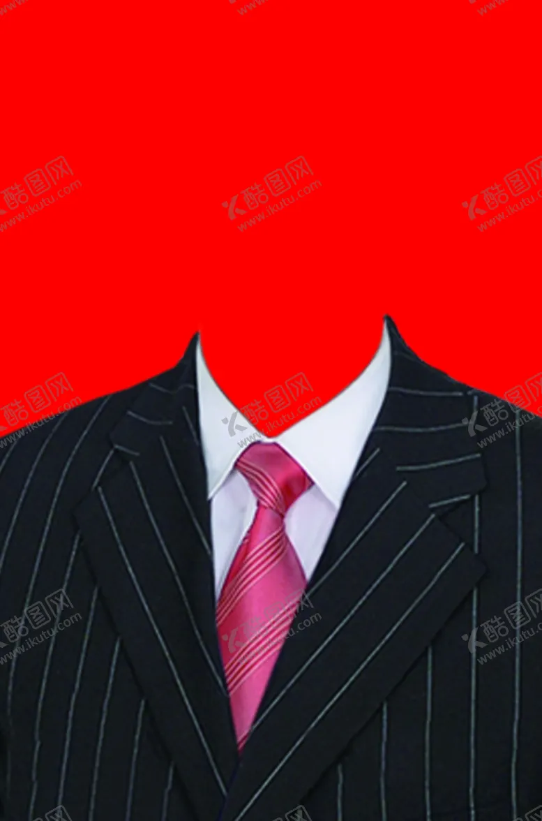 编号：52721005081912017513【酷图网】源文件下载-男士西装证件照
