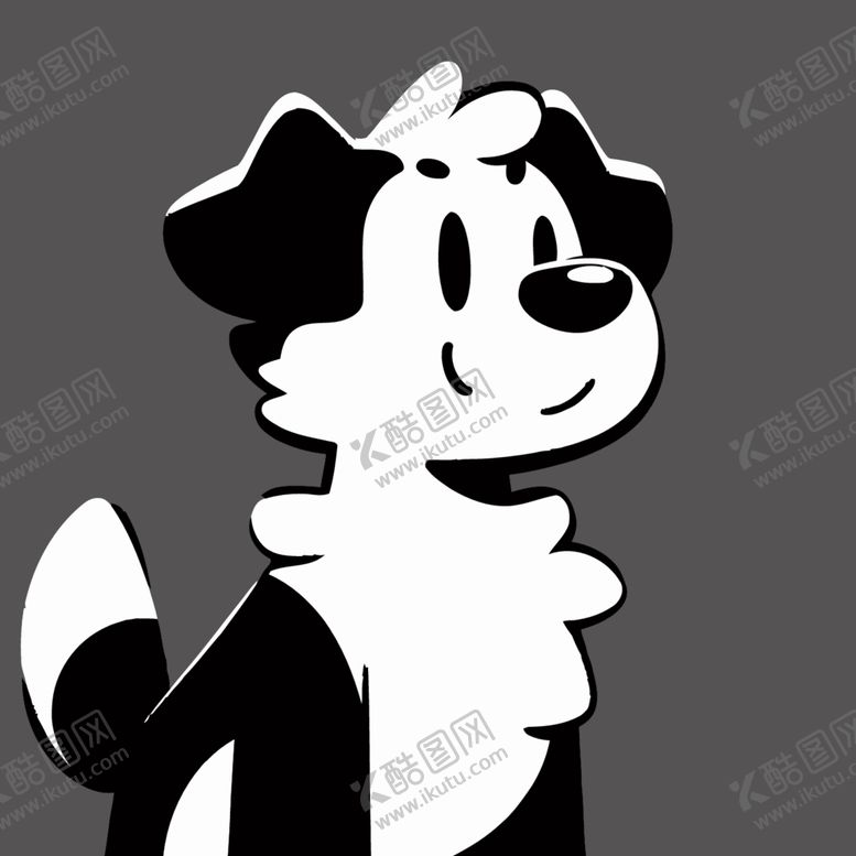 编号：95232212080905457917【酷图网】源文件下载-十二生肖之狗卡通设计
