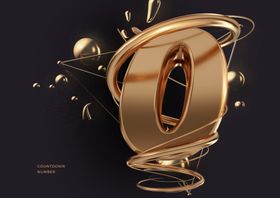 数字艺术字体图片