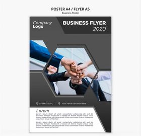 2020年商务合作宣传海报设