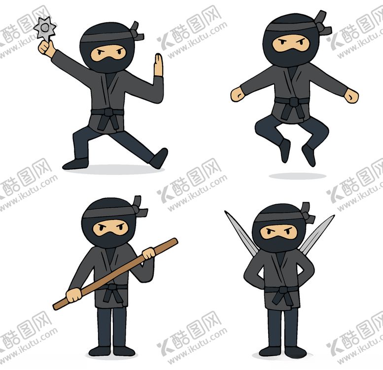 编号：23882904192016014379【酷图网】源文件下载-忍者