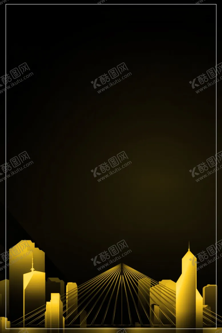 编号：12362206271203581900【酷图网】源文件下载-地产黑金背景