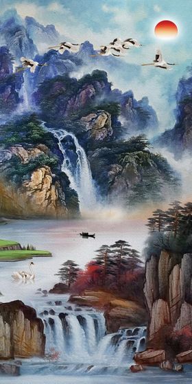 山水国画
