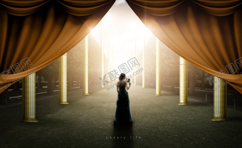 编号：52730110021057107385【酷图网】源文件下载-黑金色房地产海报