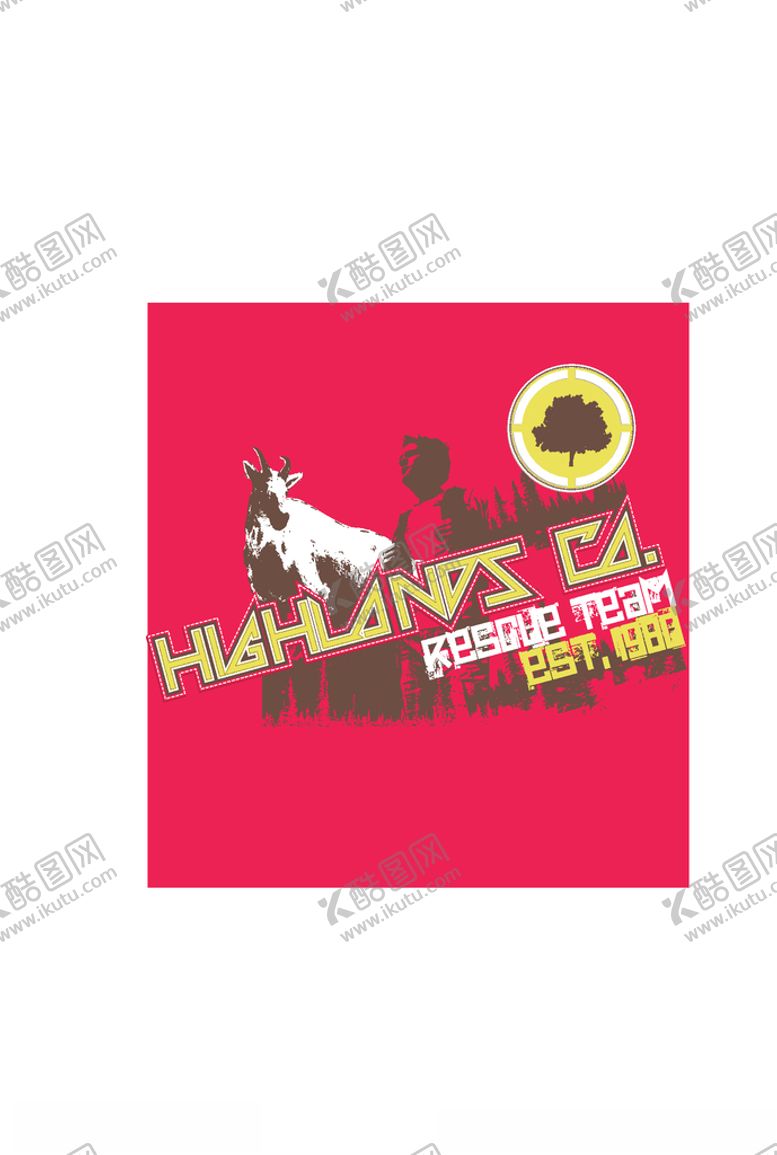 编号：40804109200744434223【酷图网】源文件下载-动物印花