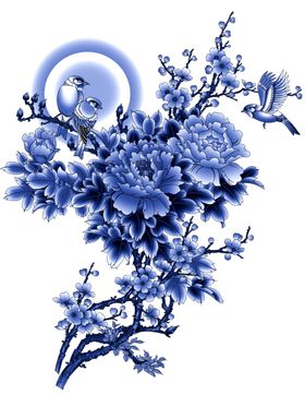 青花瓷素材