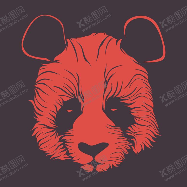 编号：88675009260350358949【酷图网】源文件下载-矢量动物头像