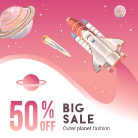 太空主题背景图案