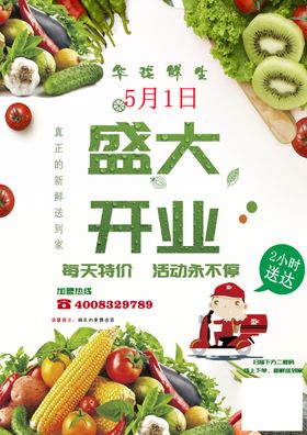 生鲜商品有机蔬菜特价促销送货上门