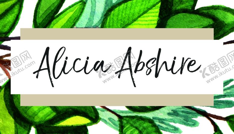 编号：23460110051802493841【酷图网】源文件下载-小清新水彩邀请函设计