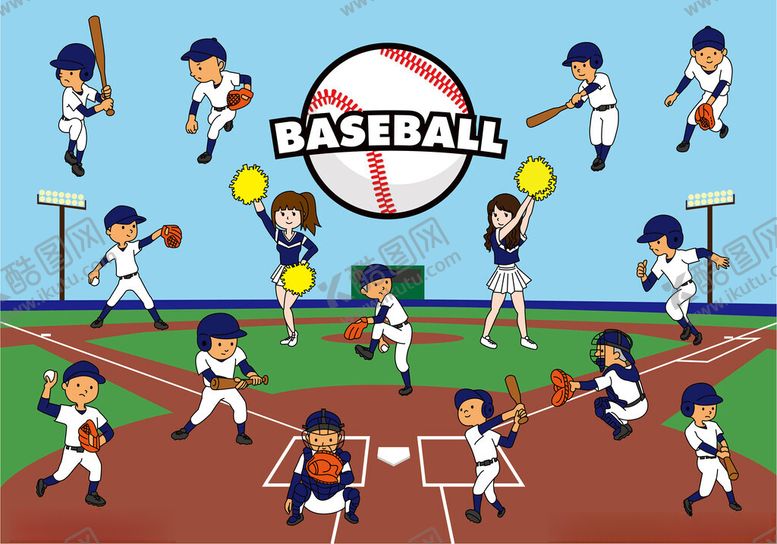 编号：93542406170400008219【酷图网】源文件下载-少年棒球手图片
