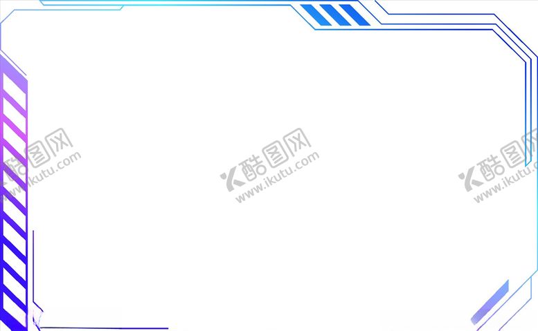 编号：64623410071031174936【酷图网】源文件下载-科技元素边框高清图