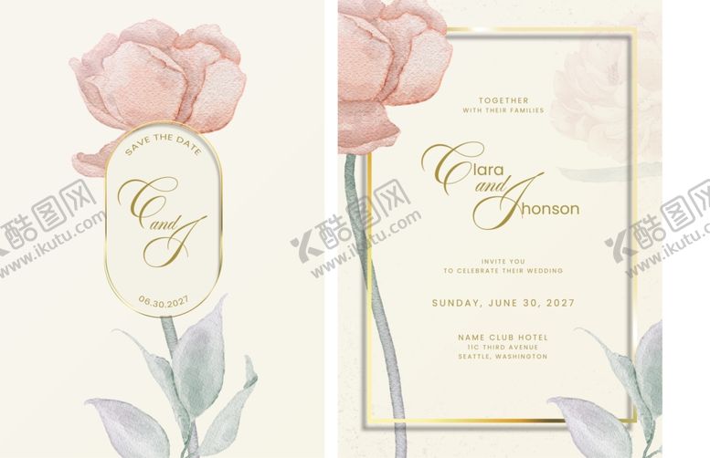 编号：22200410051510087825【酷图网】源文件下载-清新花卉贺卡