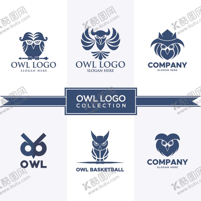 编号：53428204161600188795【酷图网】源文件下载-猫头鹰主题公司标志设计