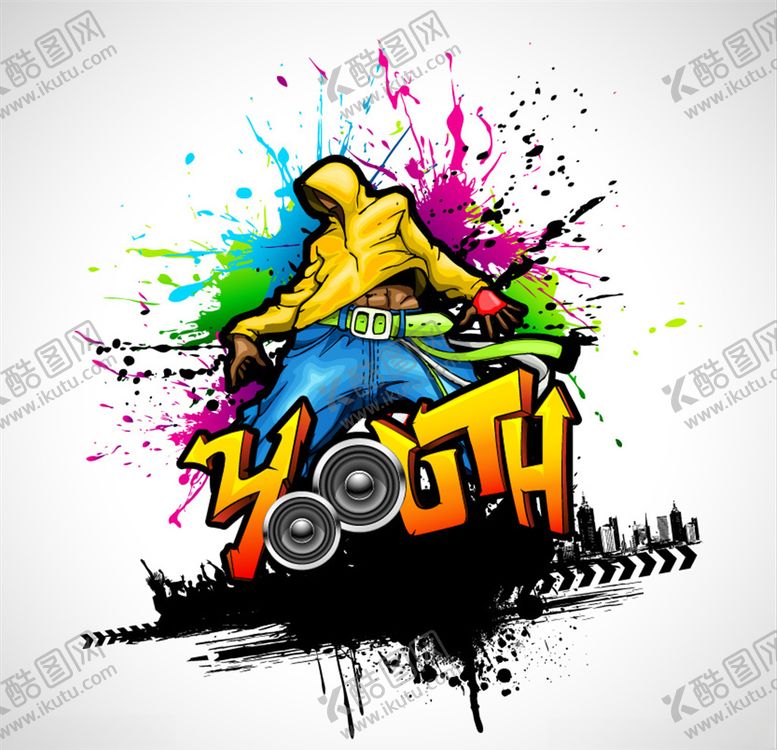 编号：51601610041552597152【酷图网】源文件下载-街舞