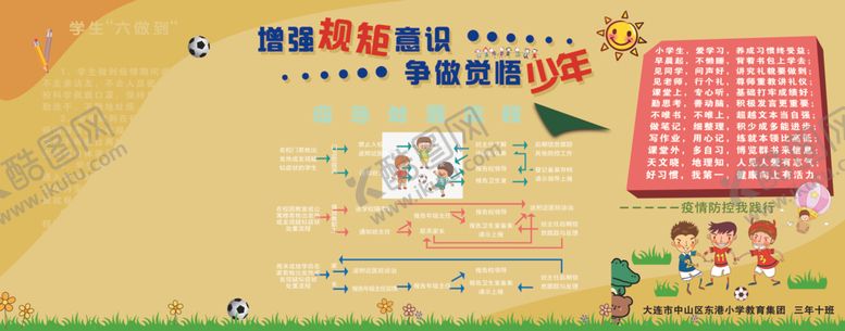编号：73792101261705272893【酷图网】源文件下载-学校规矩宣传