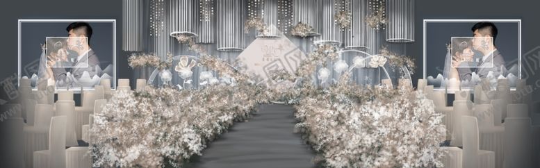 编号：55722604190815513312【酷图网】源文件下载-婚礼主背景