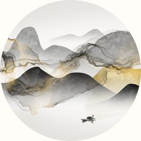 水墨抽象画