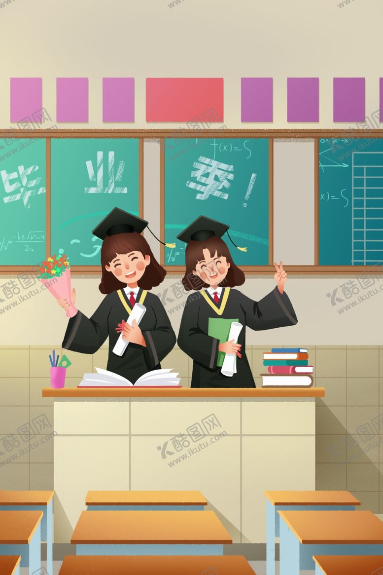 编号：90972304062351572812【酷图网】源文件下载-毕业季