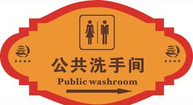 洗手间门牌