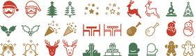 圣诞元素图标