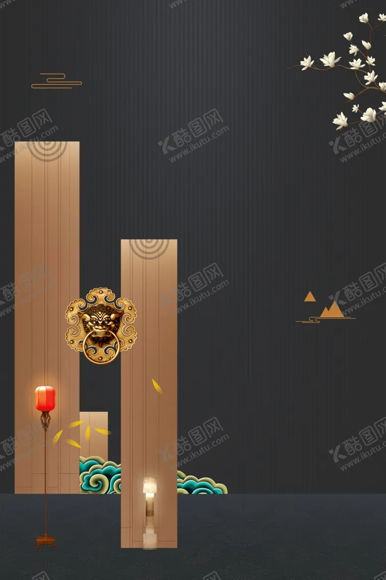 编号：62962006290546566617【酷图网】源文件下载-中式背景