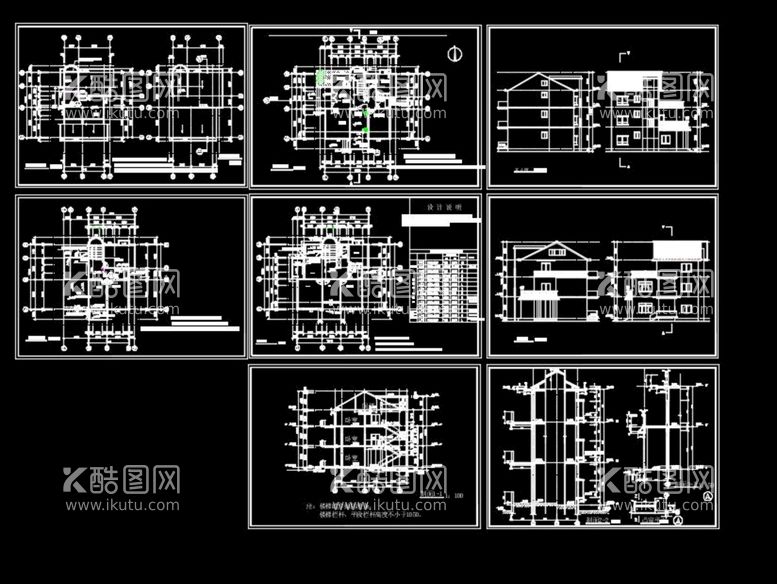 编号：76151611292109555811【酷图网】源文件下载-自建房图纸