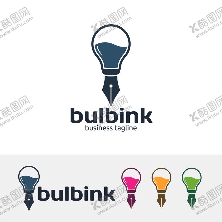 编号：55632810061408006293【酷图网】源文件下载-灯泡LOGO