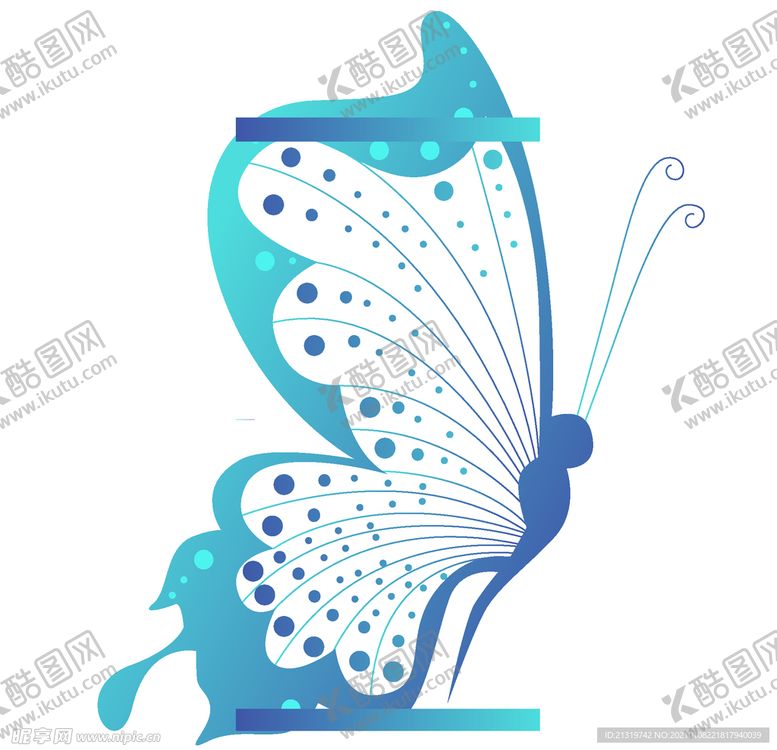 编号：36990904011049531470【酷图网】源文件下载-飞舞的蝴蝶插画