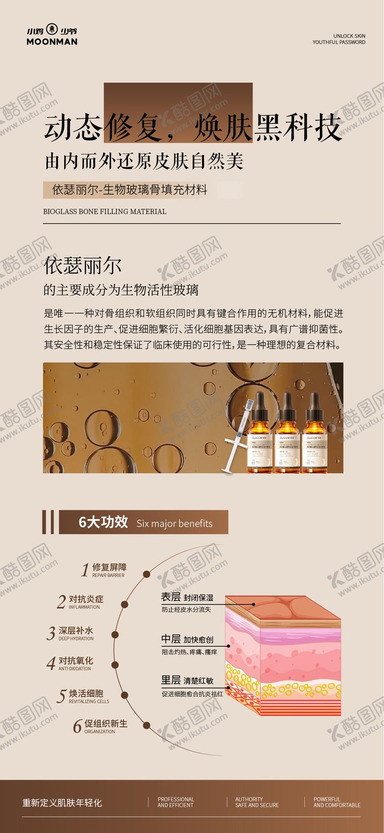 编号：11912008011139341246【酷图网】源文件下载-抗衰老医美产品海报