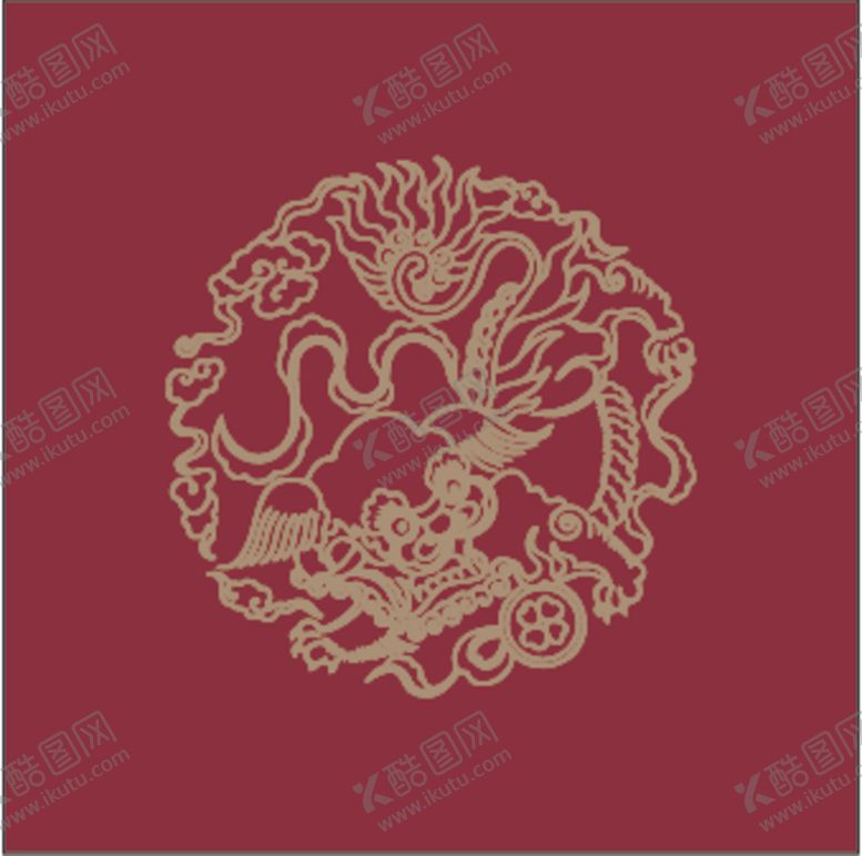 编号：18712805052344139317【酷图网】源文件下载-古典图案纹样