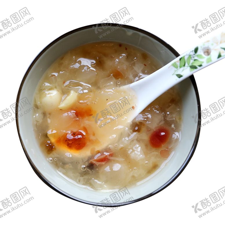 编号：79105707072053206926【酷图网】源文件下载-红枣银耳花胶羹