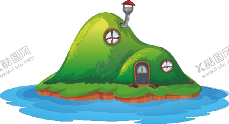 编号：67009810081713274043【酷图网】源文件下载-卡通蘑菇屋