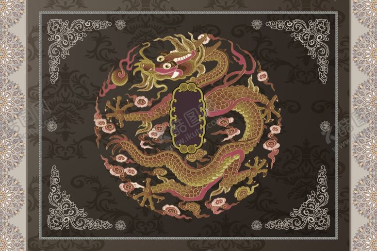 编号：11064510190246098436【酷图网】源文件下载-工笔花鸟背景墙装饰画