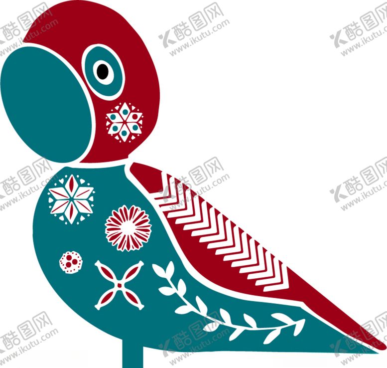 编号：14271907010017421079【酷图网】源文件下载-卡通矢量鹦鹉