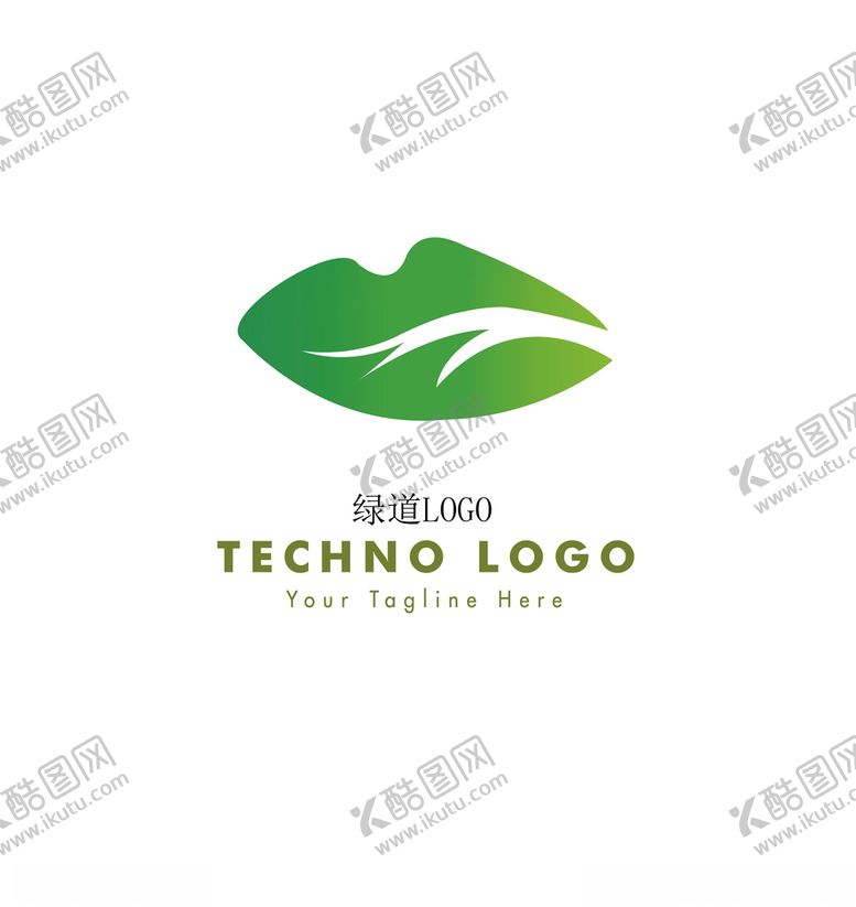 编号：97051607131635401923【酷图网】源文件下载-绿道logo