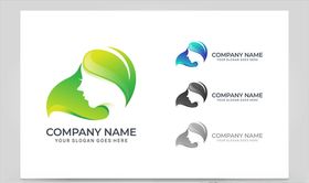 女性美容美发图标