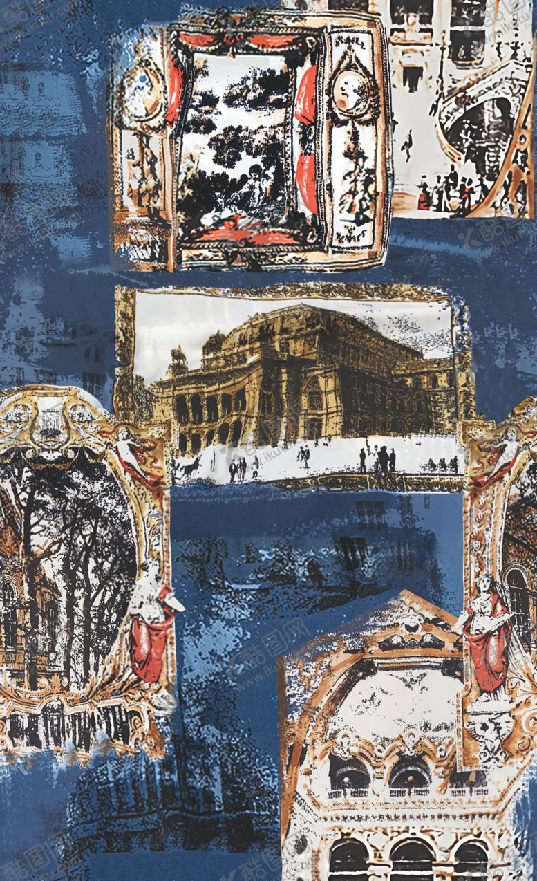 编号：36657609240338204649【酷图网】源文件下载-扎染几何