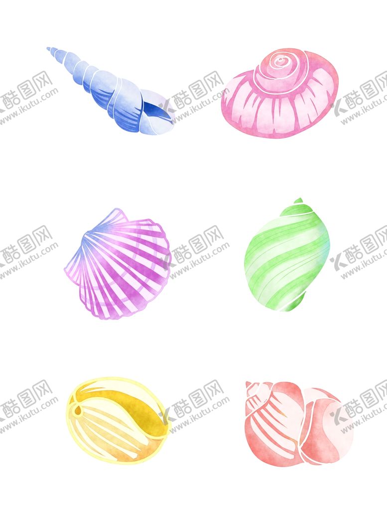 编号：58668911262012579766【酷图网】源文件下载-贝壳插画